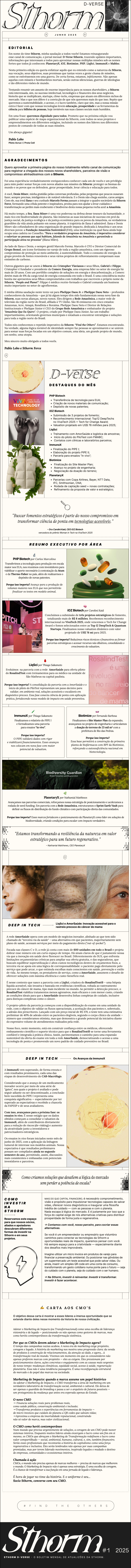 D-Verse #1 iOZ no VivaTech, ImmunoX ensaios “in vivo” e +