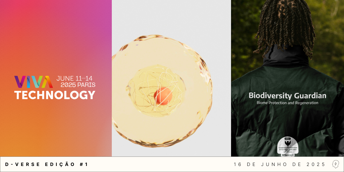 D-Verse #1 iOZ no VivaTech, ImmunoX ensaios “in vivo” e +